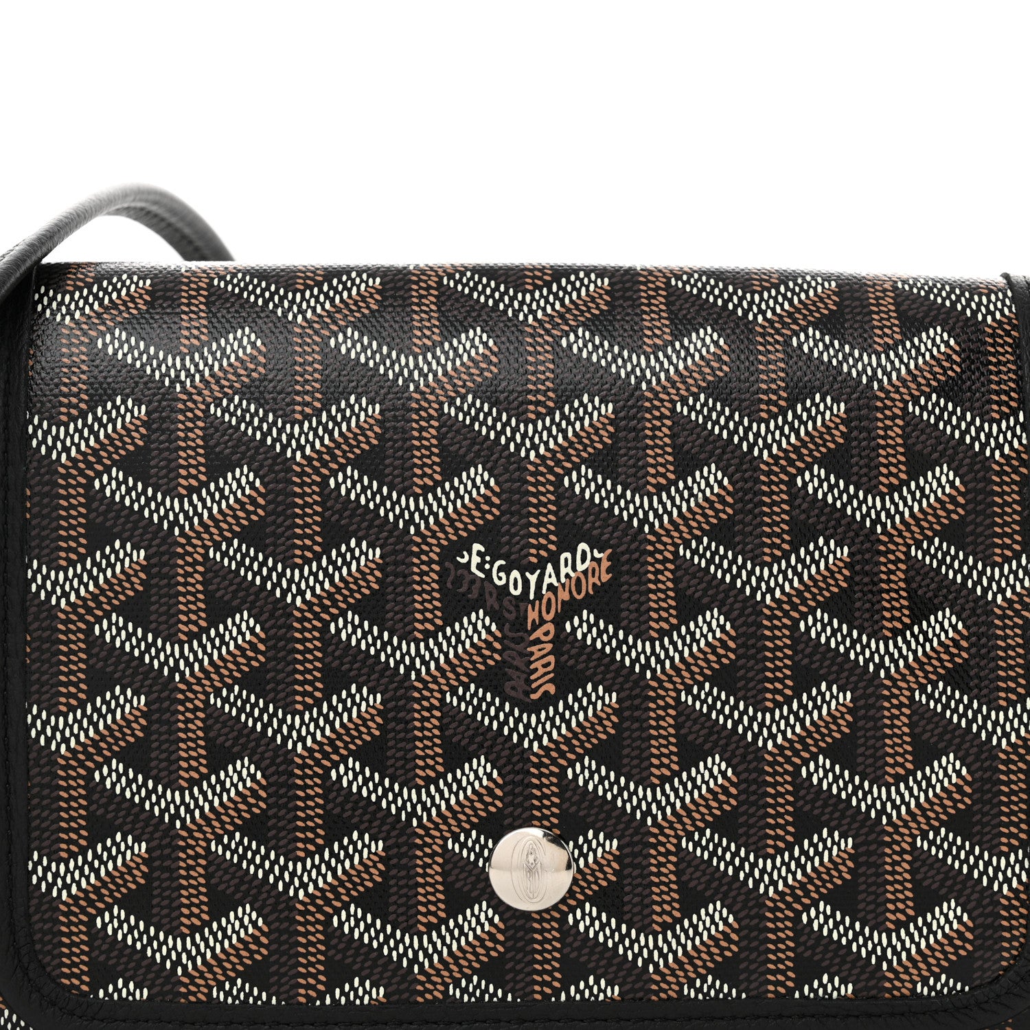 Goyard Goyardine Plumet Wallet Clutch Black 7 of 9