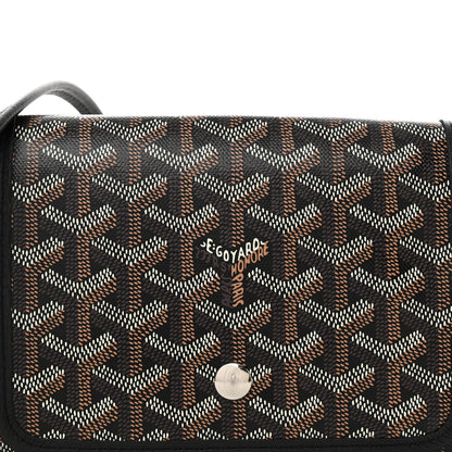 Goyard Goyardine Plumet Wallet Clutch Black 7 of 9