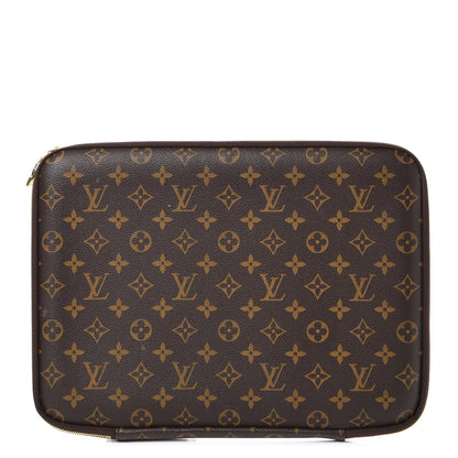 Louis Vuitton Monogram 13 Inch Laptop Sleeve 1 of 13
