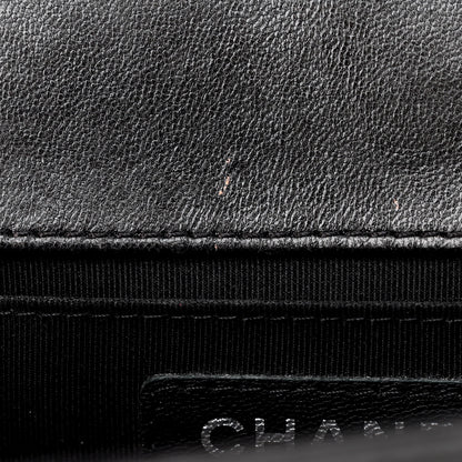 Chanel Lambskin Chevron Quilted Medium Boy Flap Black 12 of 14