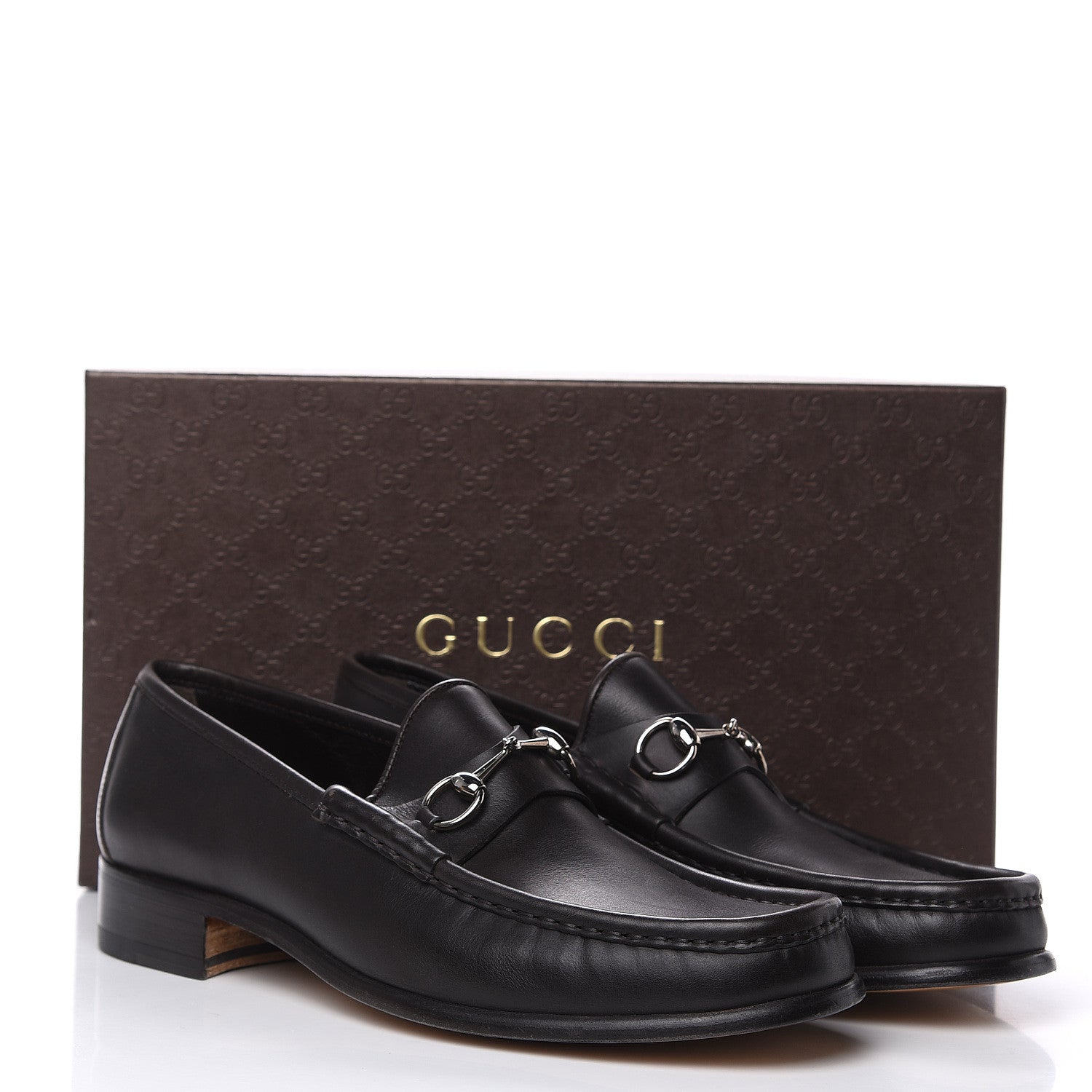 Gucci Calfskin Mens 1953 Horsebit Loafers 12.5 Marrone 10 of 10
