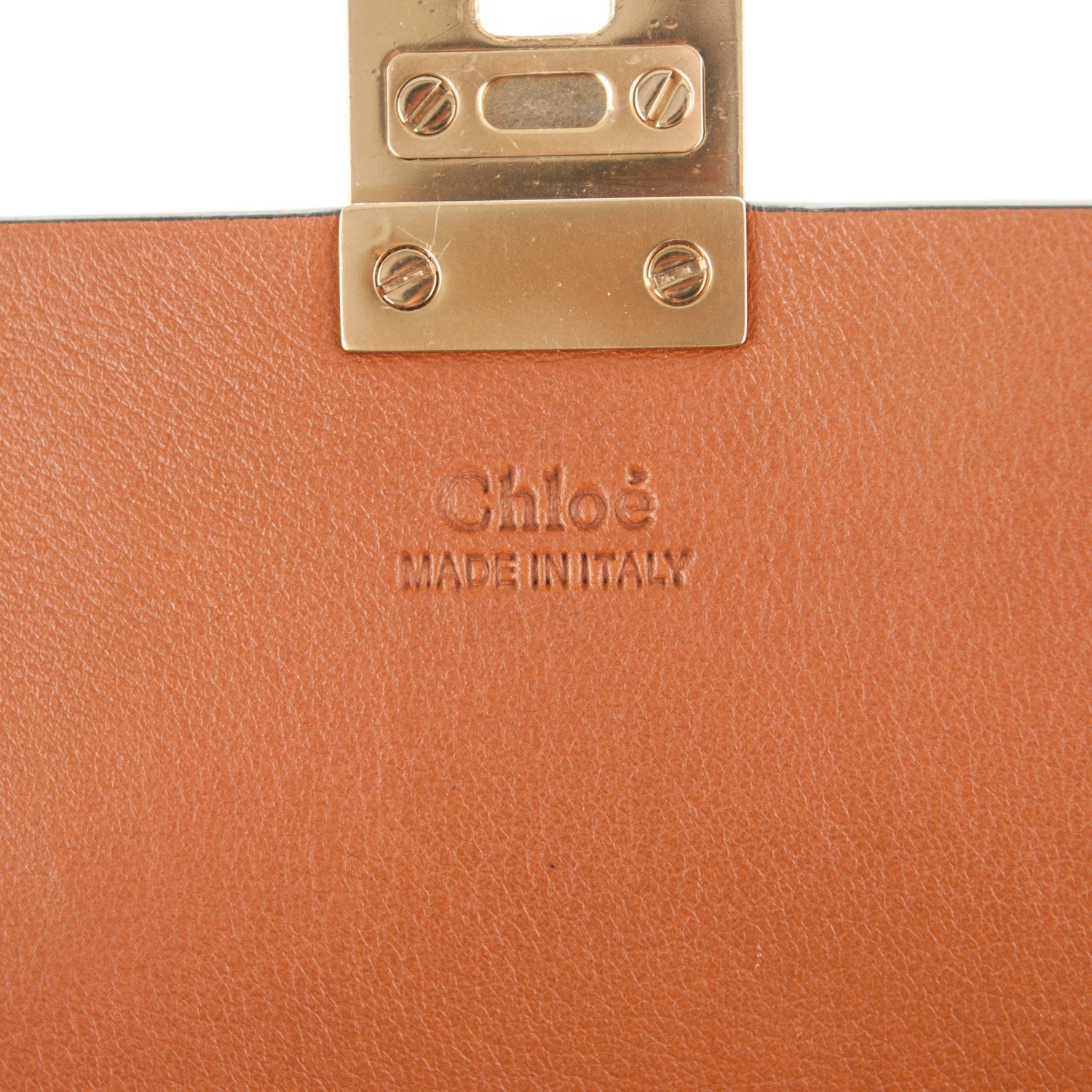 Chloe Calfskin Suede Rainbow Patchwork Drew Shoulder Bag Caramel 6 of 6