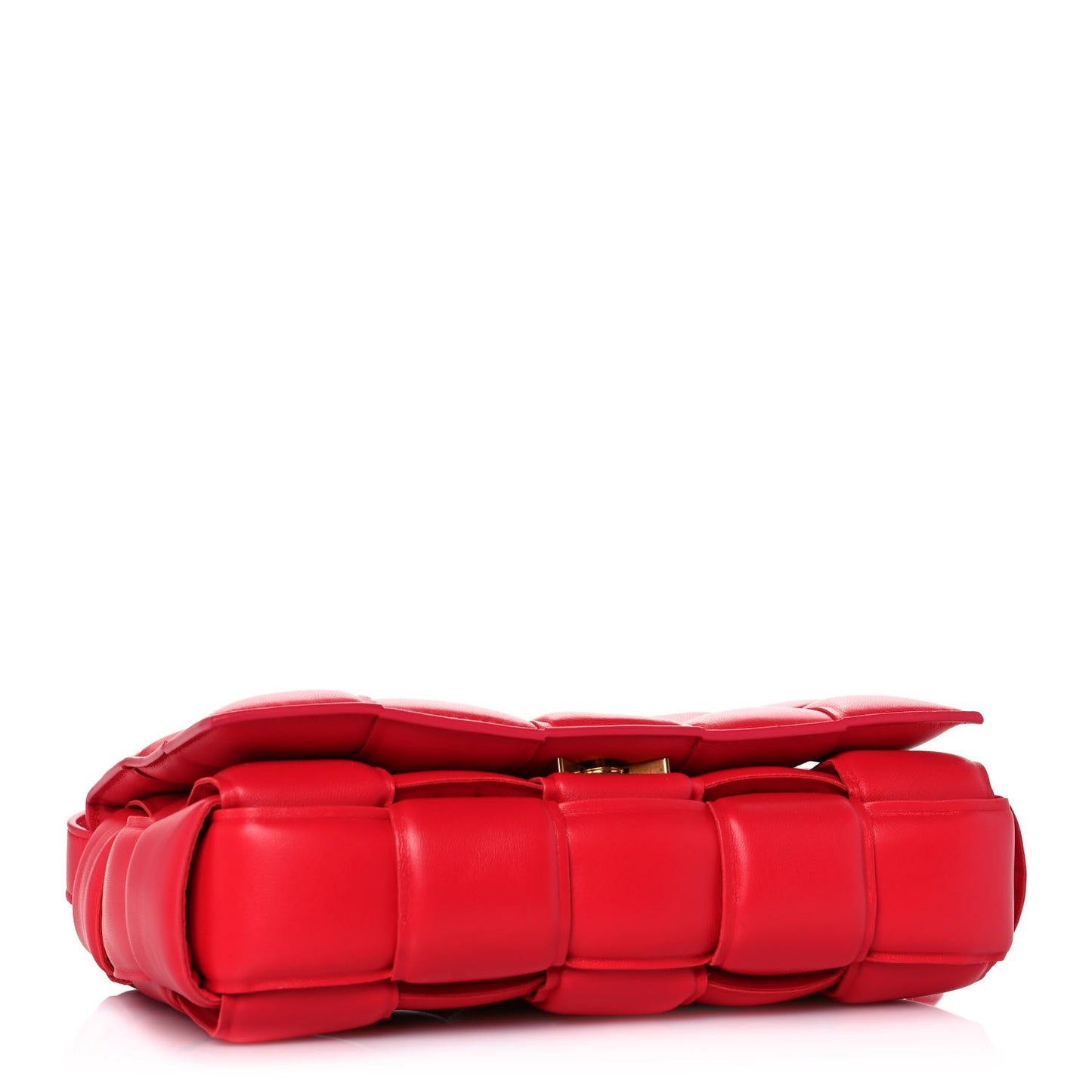 Nappa Maxi Intreccio Padded Cassette Crossbody Bag Firework