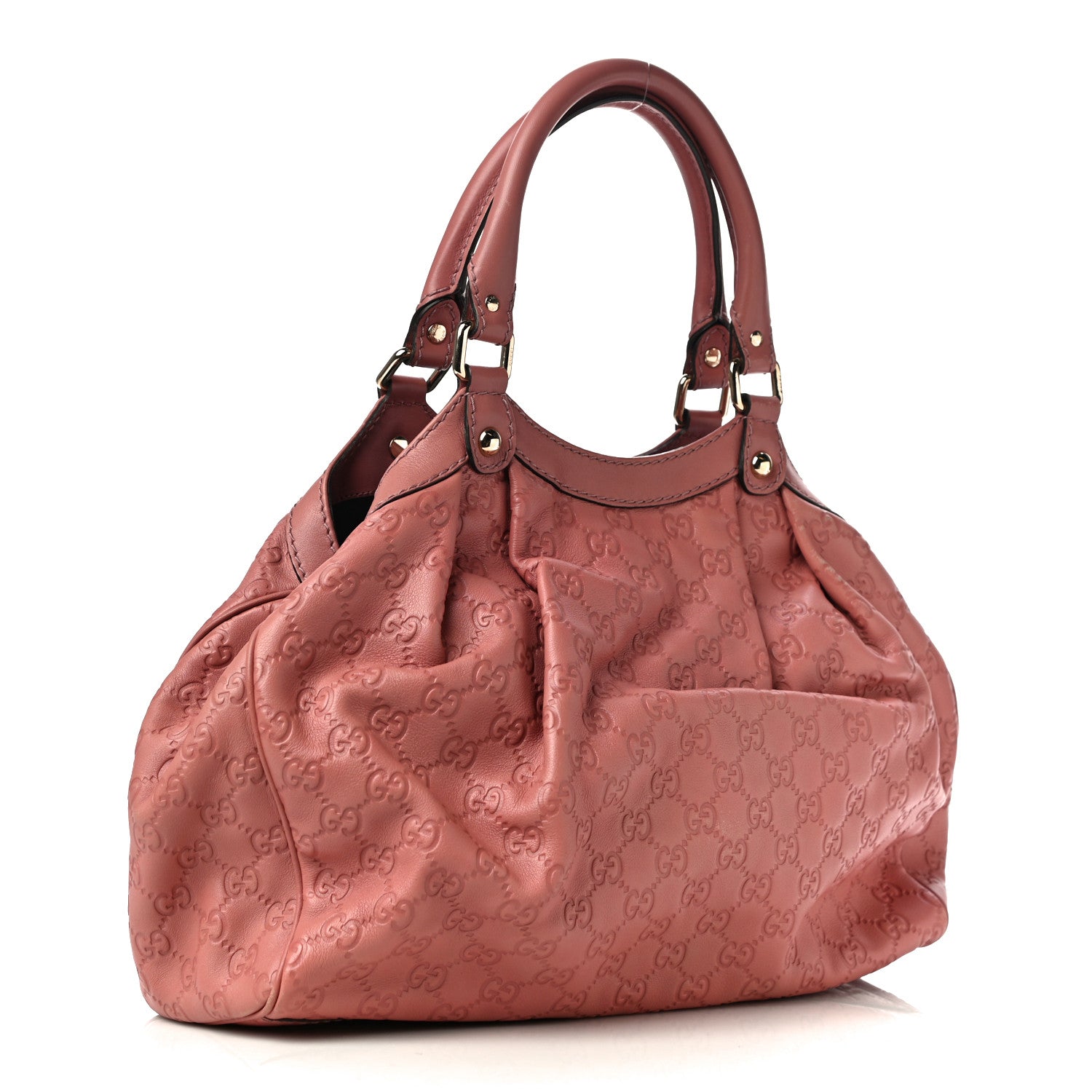 Gucci Guccissima Medium Sukey Rose 3 of 11