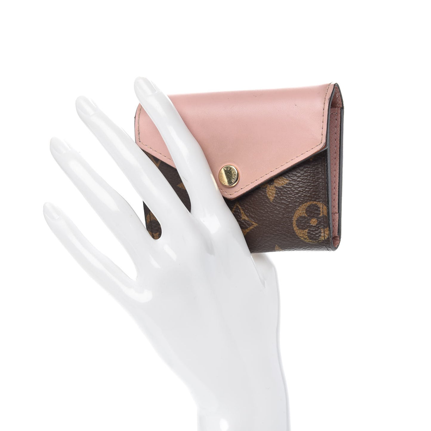 Monogram Zoe Wallet Rose Ballerine