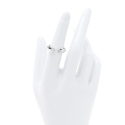 Tiffany 18K White Gold Diamond Paloma Picasso Tenderness Heart Ring 52 6 2 of 4