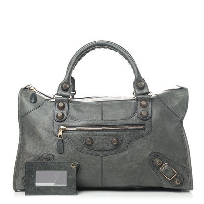 Balenciaga Agneau Giant 21 Rose Gold Hardware Work Anthracite 1 of 6