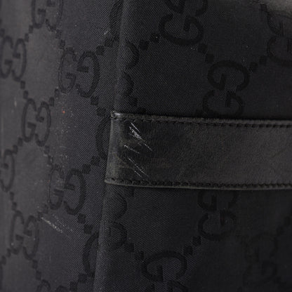 Gucci Nylon Monogram Hobo Black 10 of 10