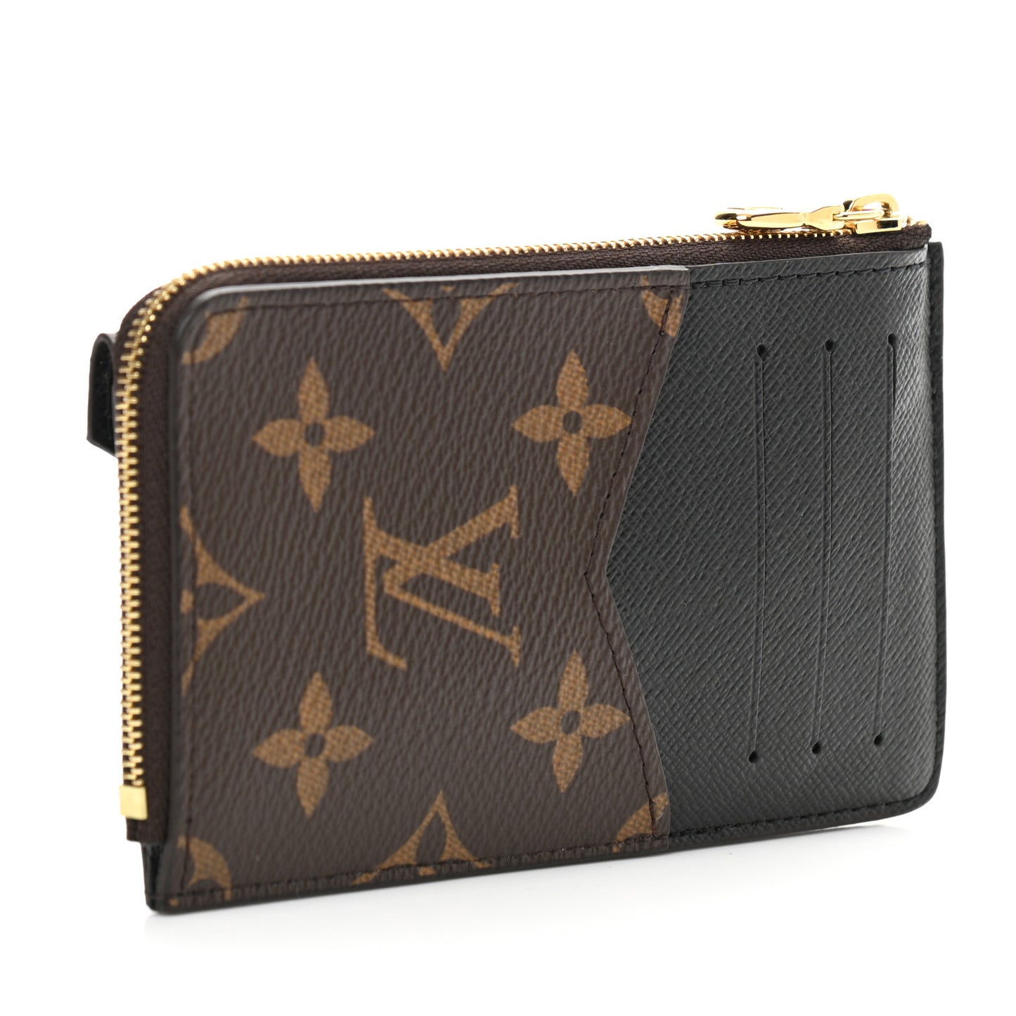 Monogram Recto Verso Card Holder Black
