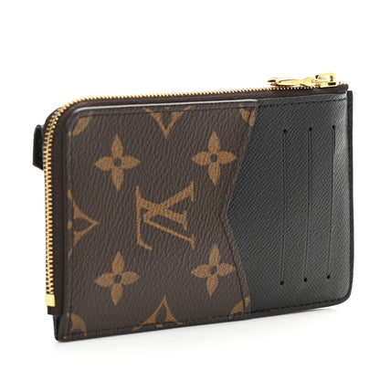 Louis Vuitton Monogram Recto Verso Card Holder Black 3 of 6