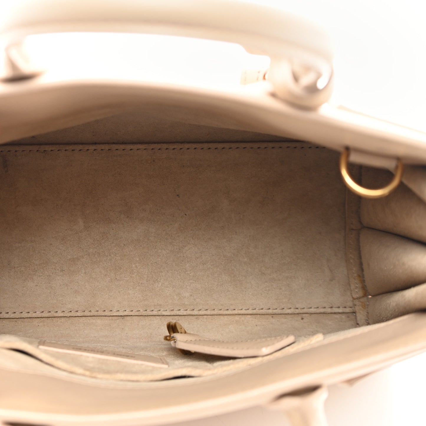 Calfskin Nano Sac De Jour Beige