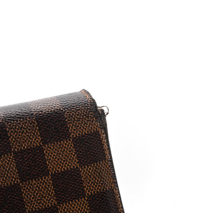 Louis Vuitton Damier Ebene Sarah Wallet 11 of 13