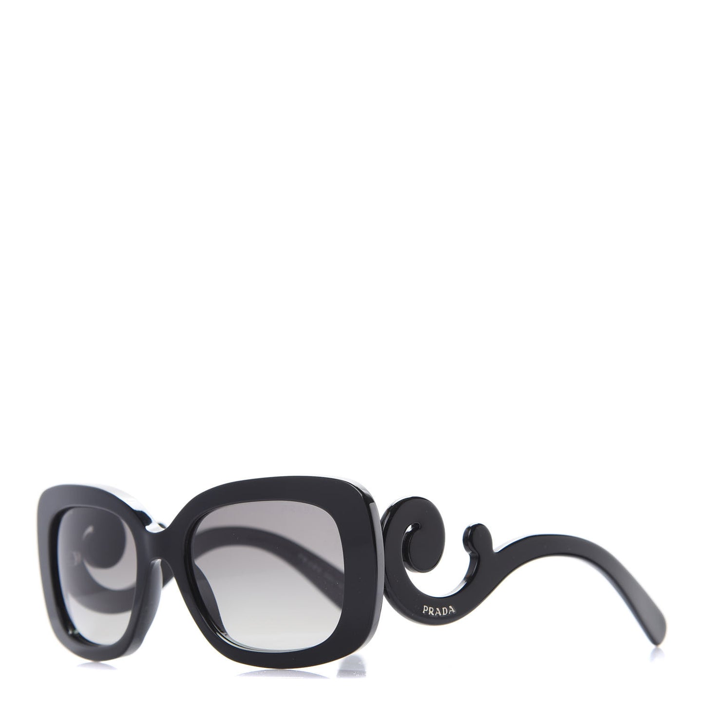 Acetate Baroque Sunglasses SPR 27O Black