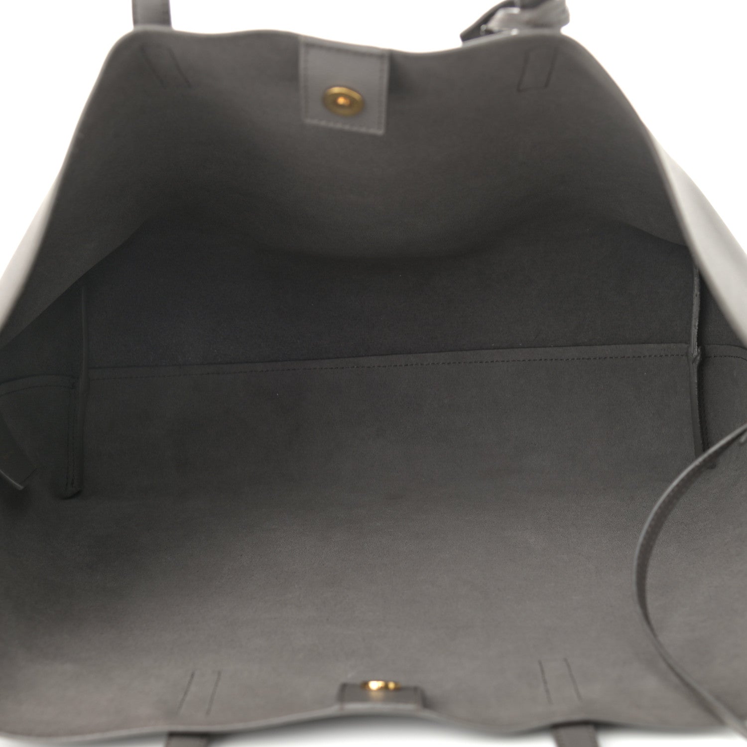 Saint Laurent Calfskin Large Shopping Tote Fog 6 of 11
