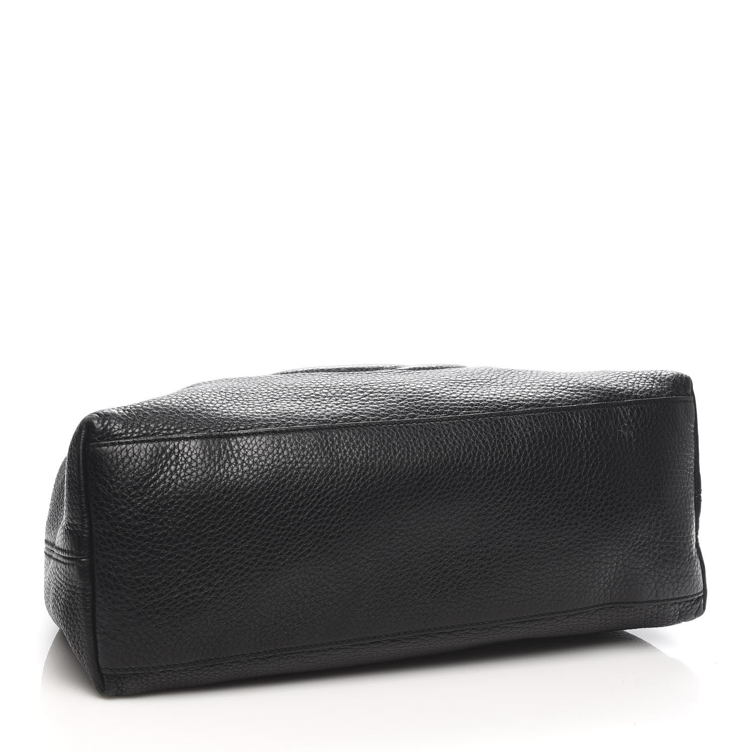 Gucci Pebbled Calfskin Medium Soho Chain Shoulder Bag Black 4 of 10