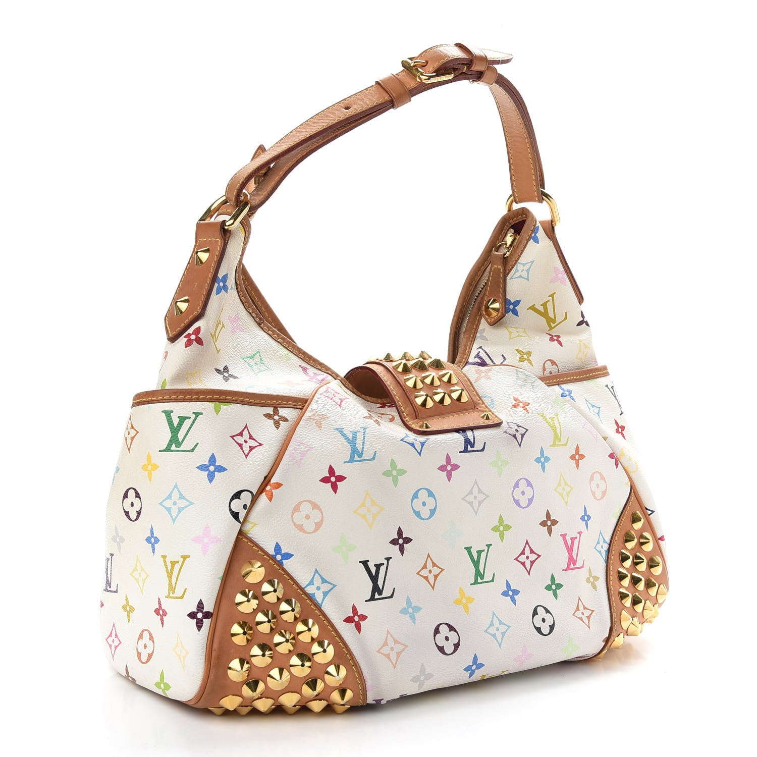 Louis Vuitton Monogram Multicolor Chrissie White 3 of 8
