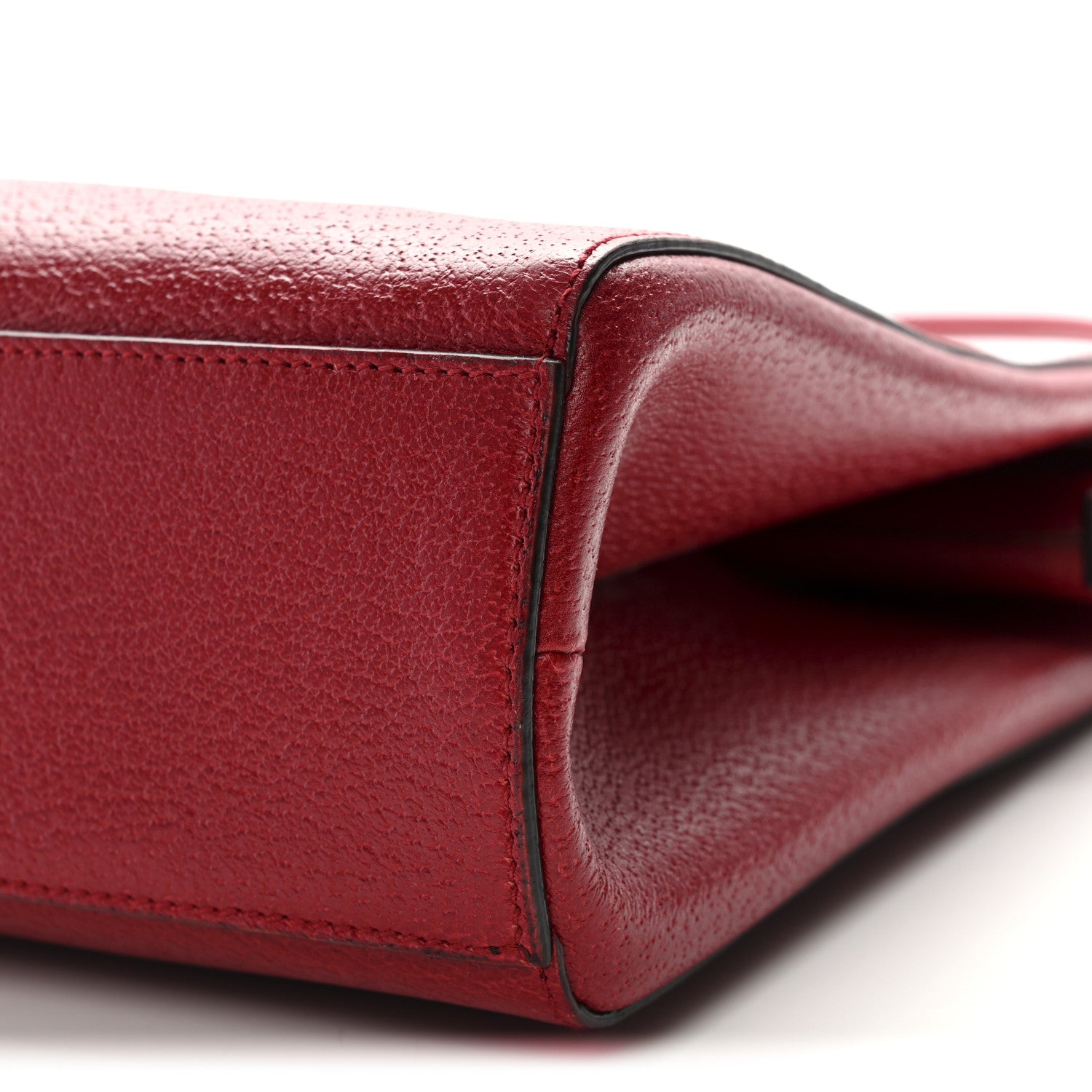 Prada Cinghiale Shoulder Bag Rubino 9 of 9