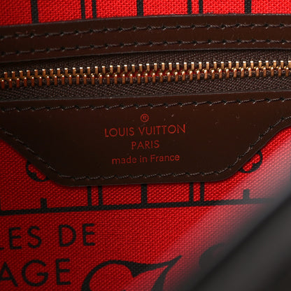 Louis Vuitton Damier Ebene Neverfull PM 6 of 9