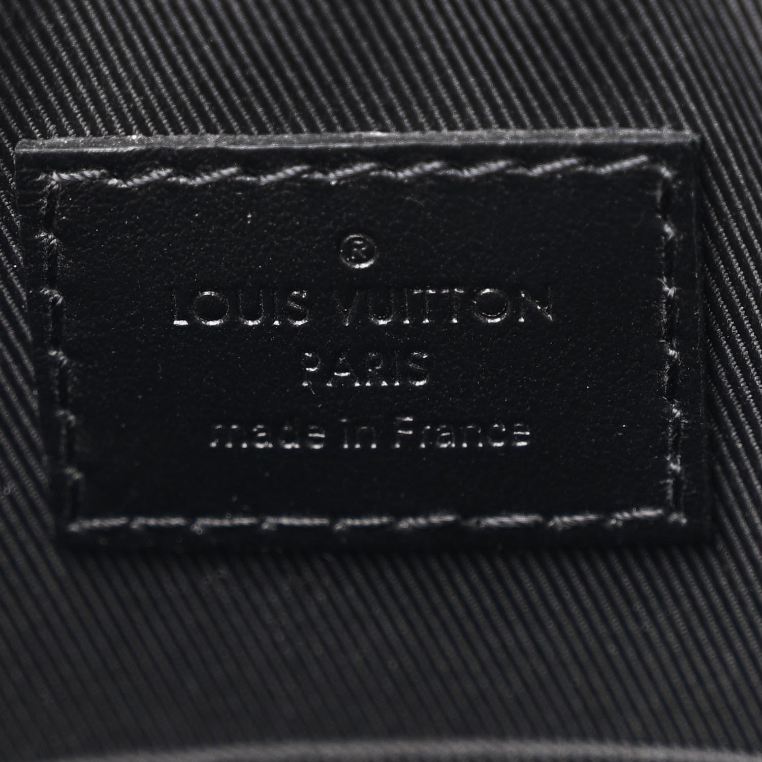 Louis Vuitton Calfskin Monogram Shadow Duo Messenger Black 6 of 10