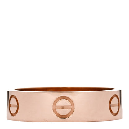 Cartier 18K Pink Gold 5.5mm LOVE Ring 60 9 1 of 5