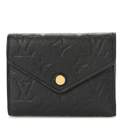 Louis Vuitton Empreinte Victorine Wallet Black 1 of 6