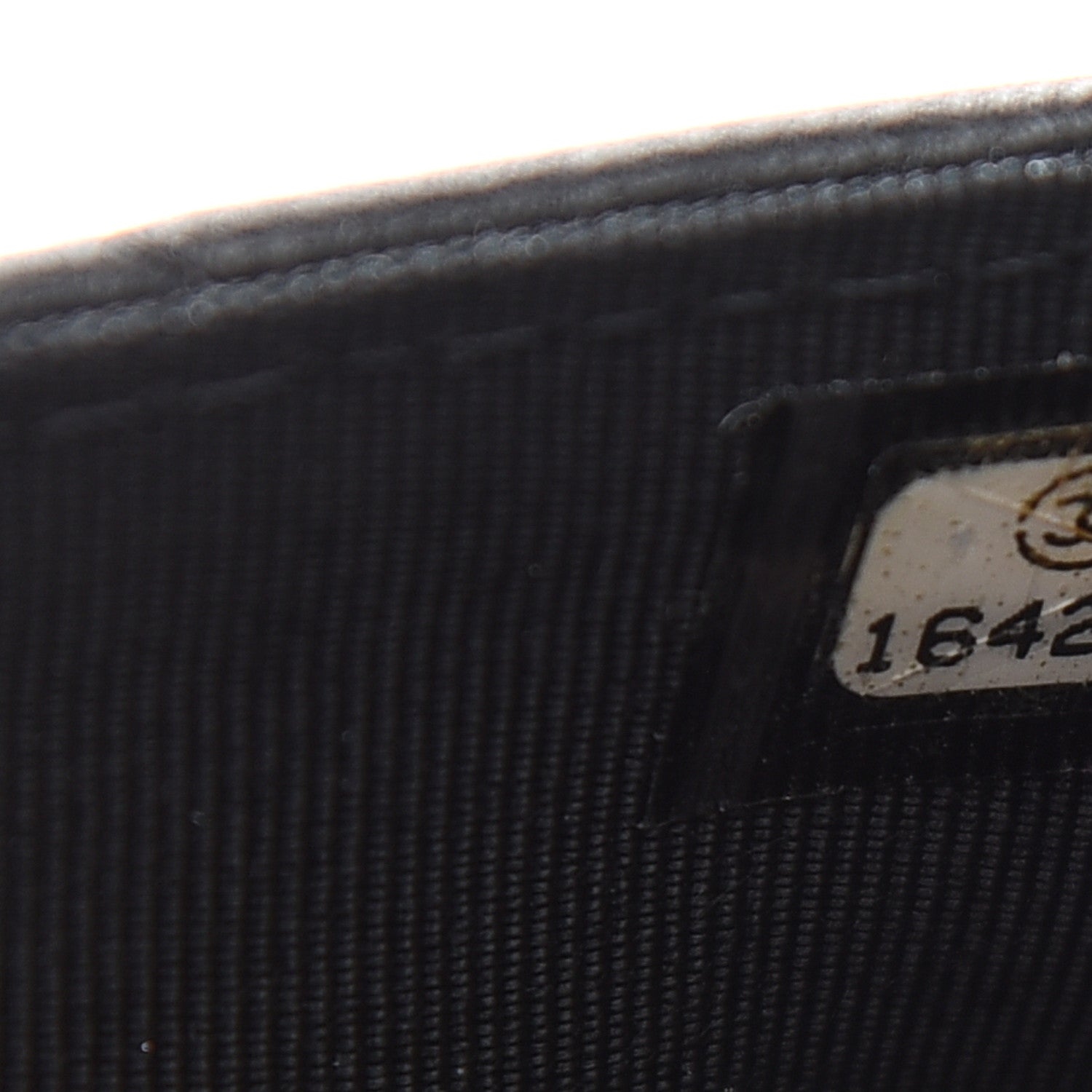 Chanel Lambskin Quilted Wallet On Chain WOC Black 9 of 11