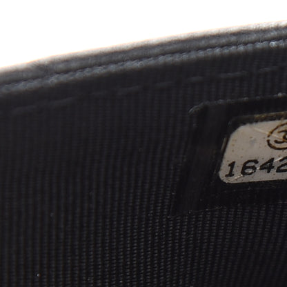 Chanel Lambskin Quilted Wallet On Chain WOC Black 9 of 11