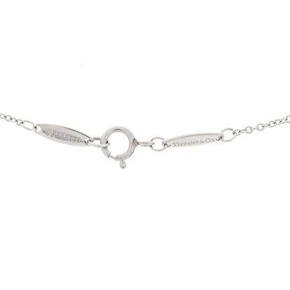 Tiffany Platinum Blue Sapphire .11ct Elsa Peretti Color by the Yard Necklace 4 of 5