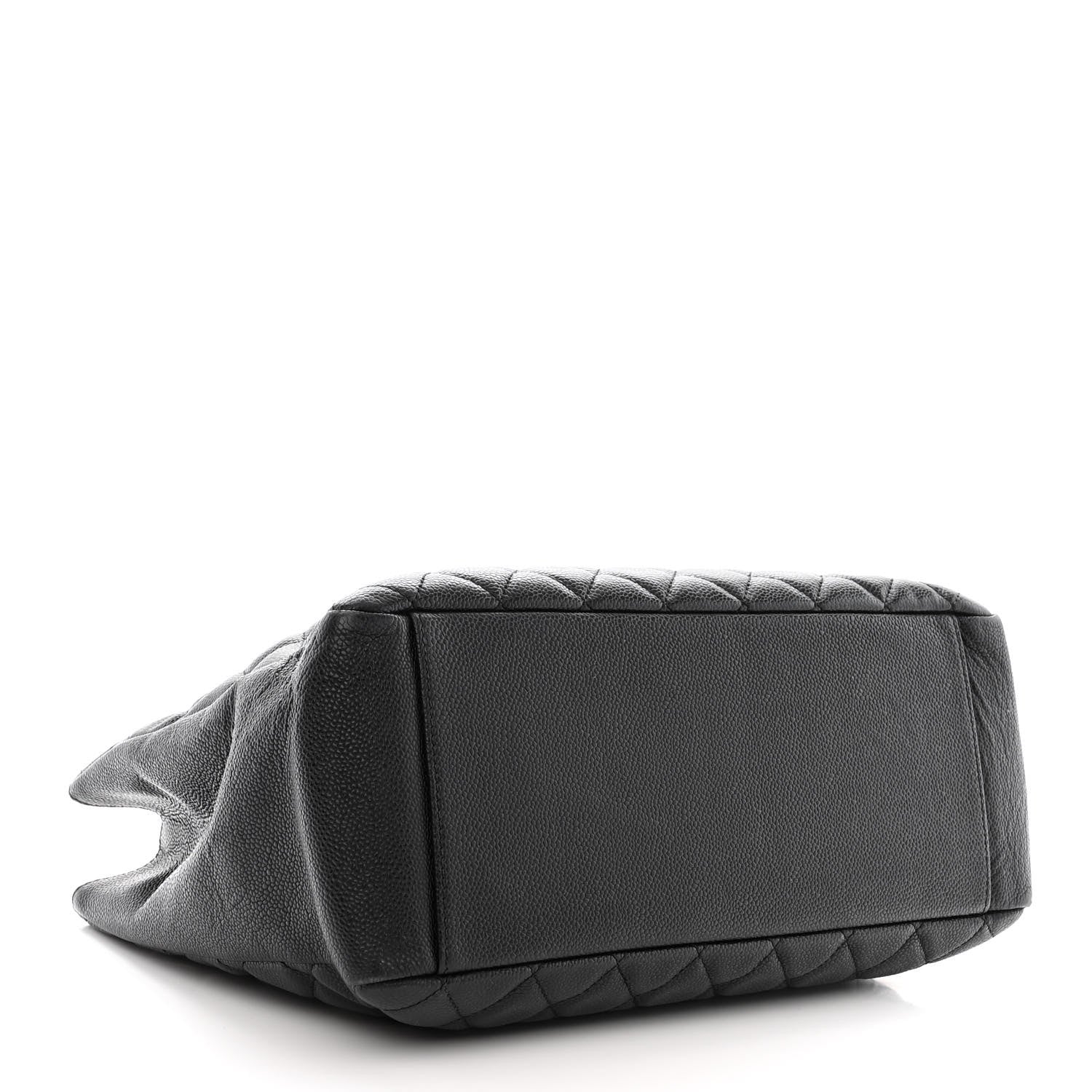 Chanel Caviar Quilted Grand Shopping Tote GST Black 4 of 11