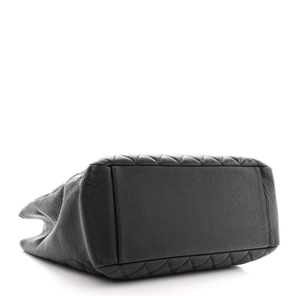 Chanel Caviar Quilted Grand Shopping Tote GST Black 4 of 11