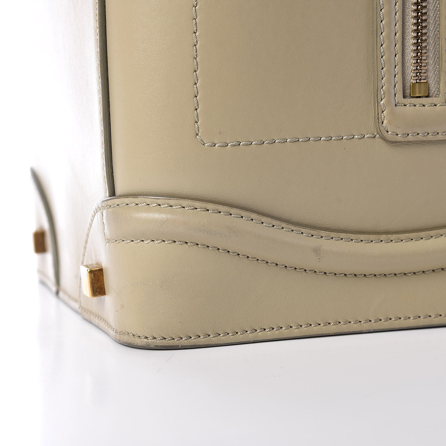 Celine Smooth Calfskin Mini Luggage Light Grey 31 of 31