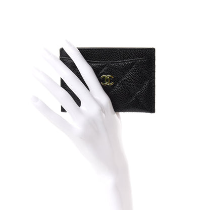 Chanel Caviar Quilted Card Holder Black 2 of 8
