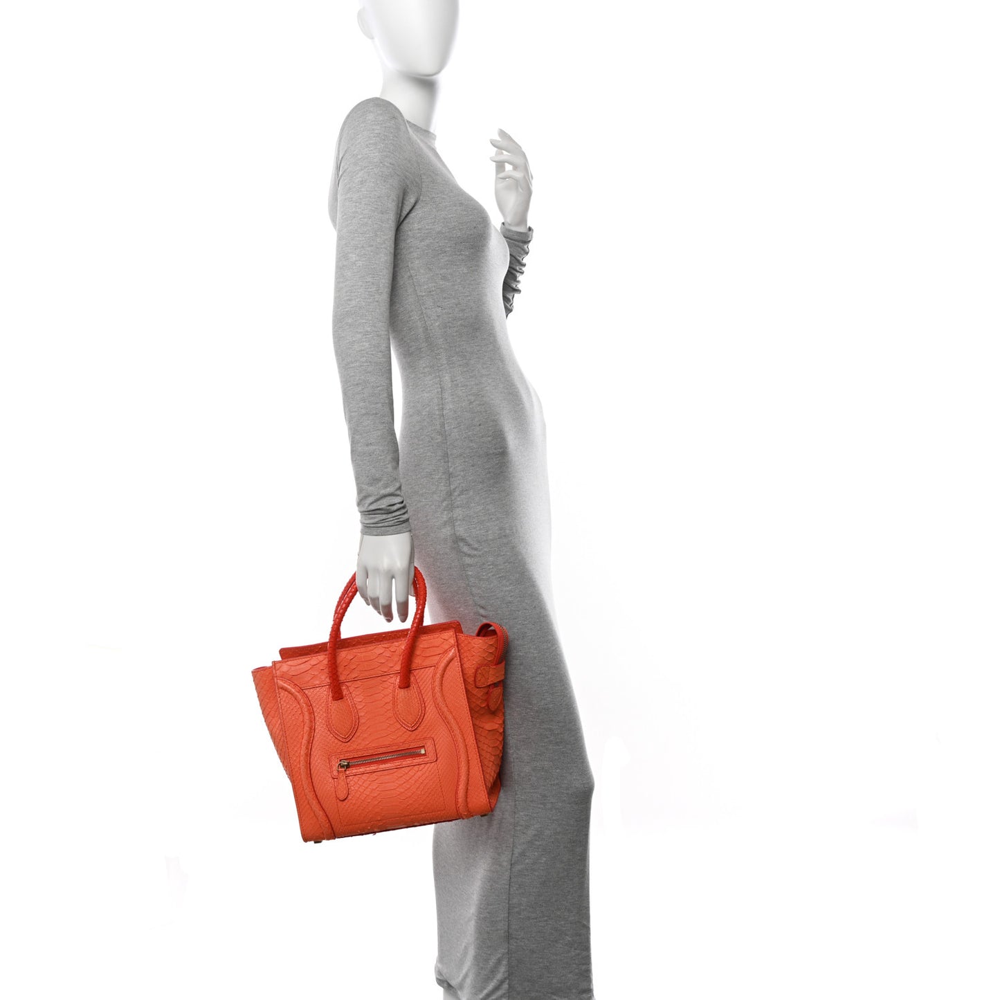 Python Micro Luggage Orange