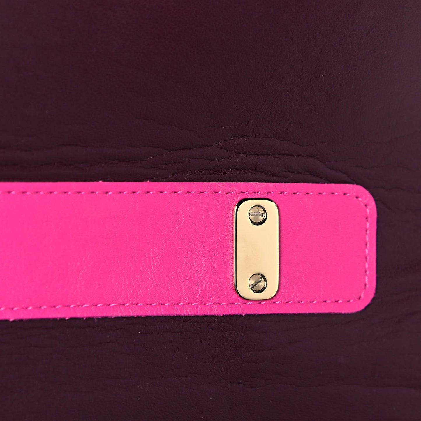 Suede Oversized Lily Flap Pink