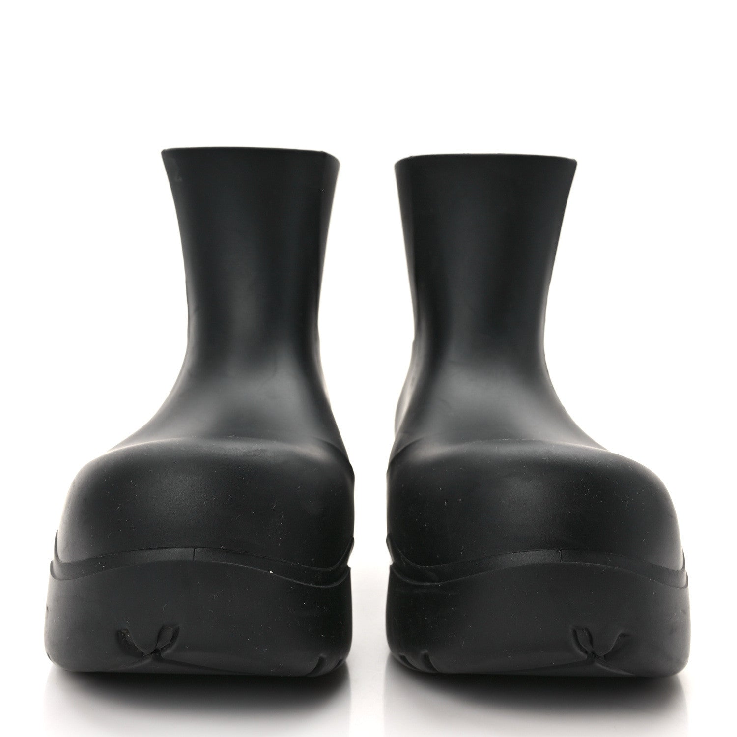 Bottega Veneta Rubber Puddle Ankle Boots 37 Black 2 of 9