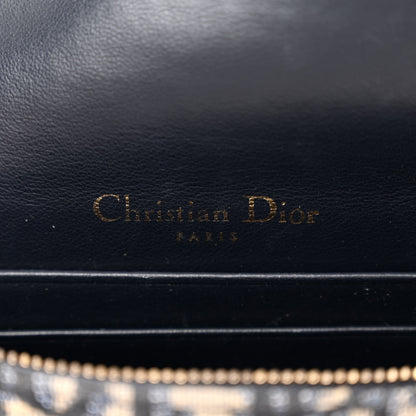 Christian Dior Oblique Saddle Belt Bag Blue 6 of 9