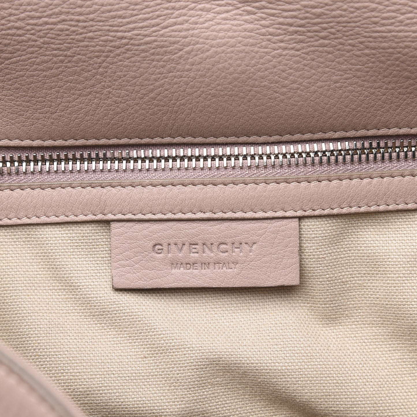 Calfskin Medium Pandora Pure Flap Bag Sand