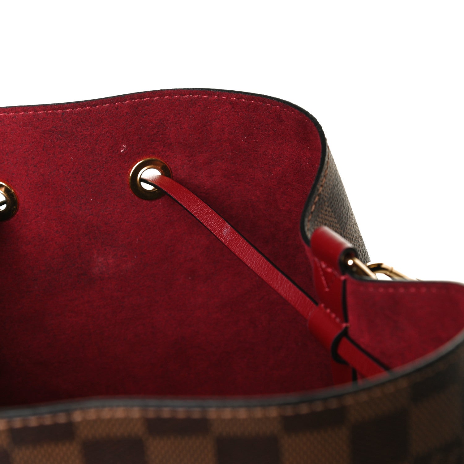 Louis Vuitton Damier Ebene Neonoe MM Cherry Berry 11 of 18