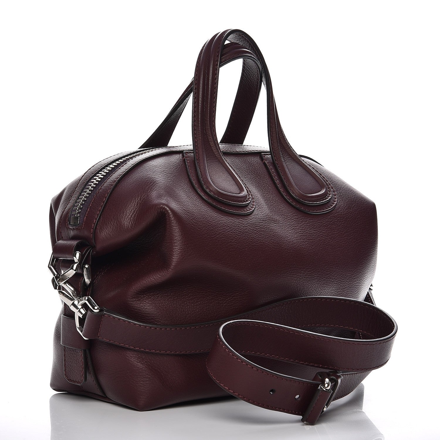 Givenchy Waxy Grained Calfskin Small Nightingale Oxblood 4 of 8