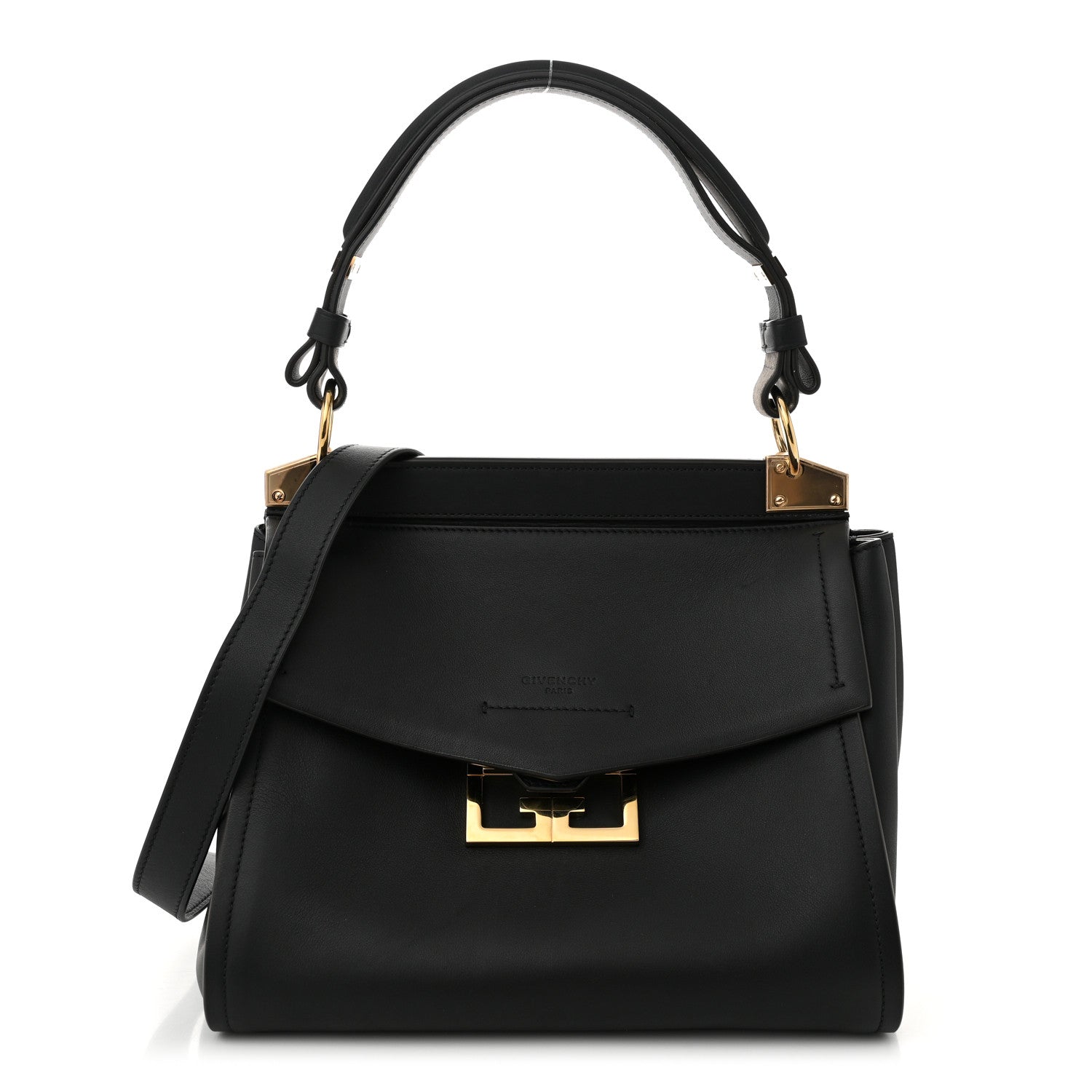 Givenchy Calfskin Small Mystic Shoulder Bag Black 1 of 10