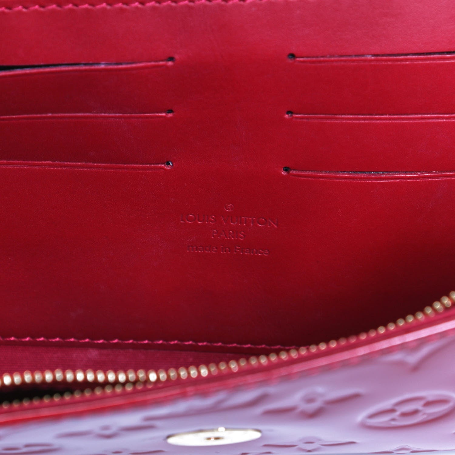 Louis Vuitton Vernis Rossmore MM Pomme D'Amour 6 of 9