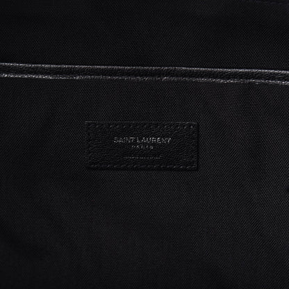 Saint Laurent Canvas City Studded Backpack Black 5 of 9