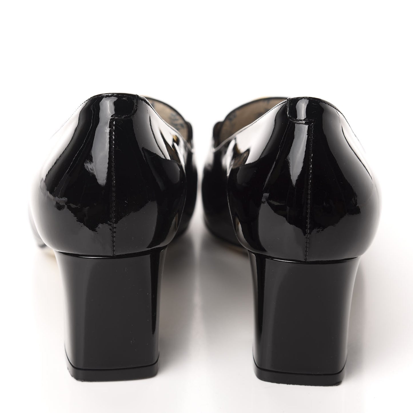 Vernice GG Victoire 55mm Loafer Pumps 39.5 Black
