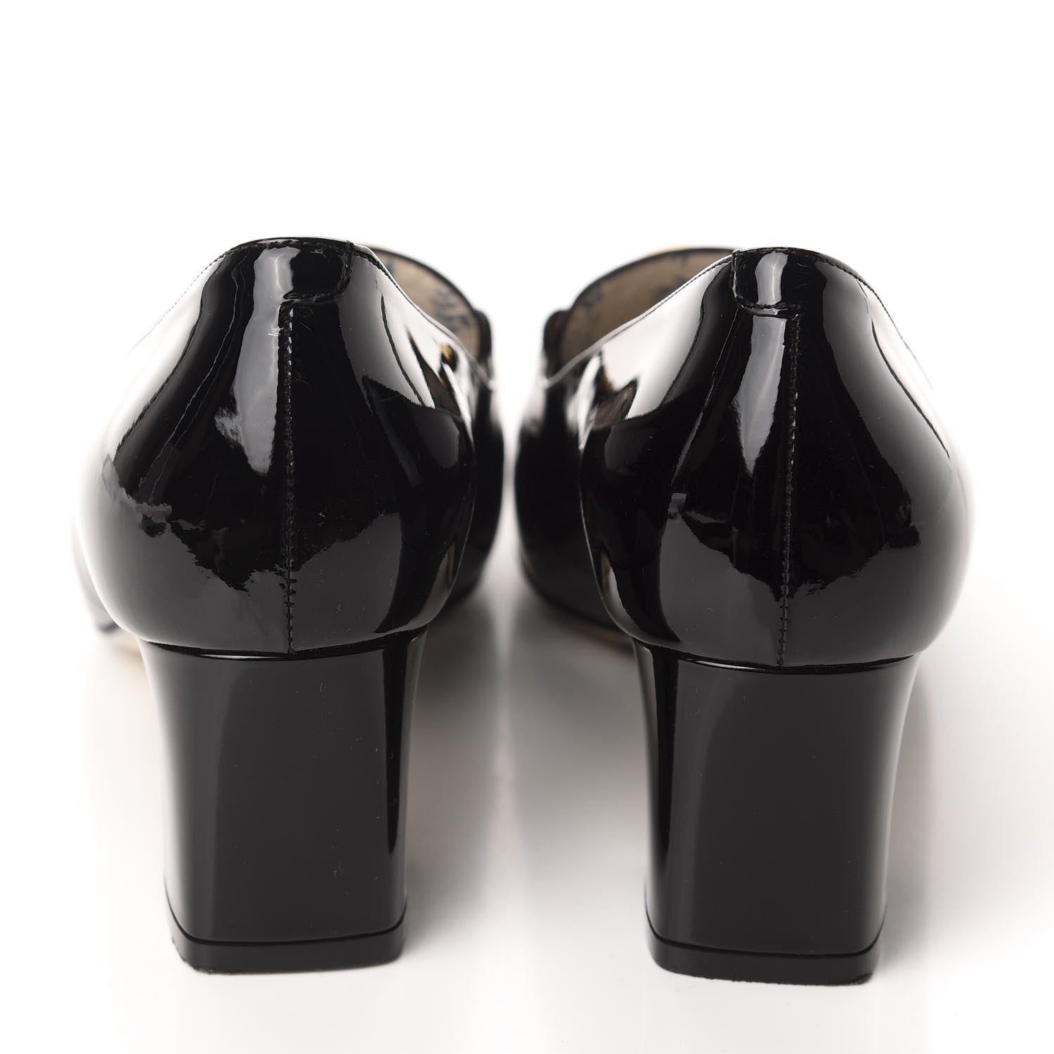 Gucci Vernice GG Victoire 55mm Loafer Pumps 39.5 Black 5 of 11