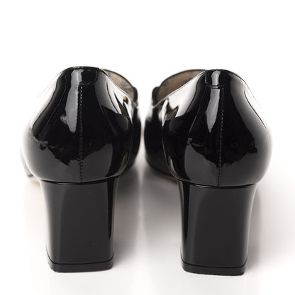 Gucci Vernice GG Victoire 55mm Loafer Pumps 39.5 Black 5 of 11