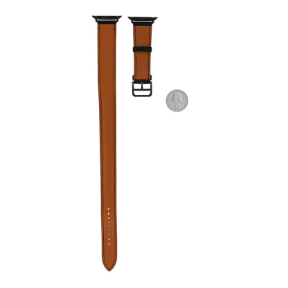 Hermes Swift 40mm Apple Watch Double Tour Band Black 2 of 5