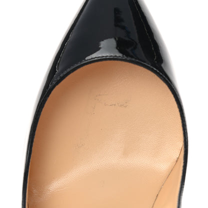 Christian Louboutin Patent Pigalle Follies 100 Pumps 35 Black 12 of 13
