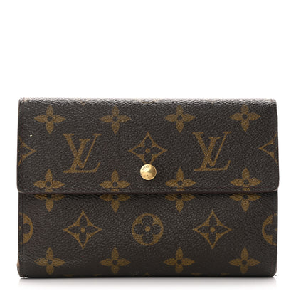 Louis Vuitton Monogram Porte Tresor Etui Papiers Wallet 1 of 11