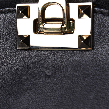 Valentino Garavani Vitello Medium Rockstud Tote Black 15 of 15