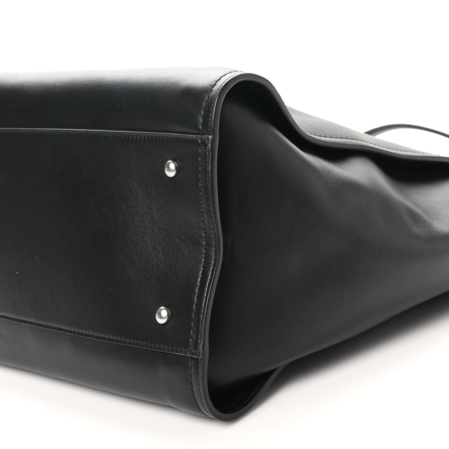 Chanel Calfskin Medium Deauville Tote Black 10 of 11